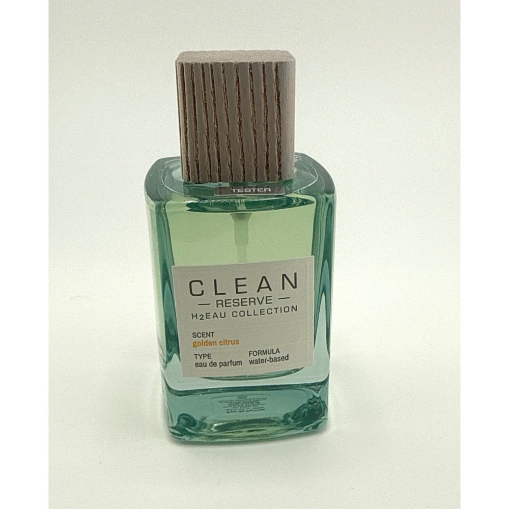 Clean Reserve H2Eau Collection Golden Citrus Eau de Parfum 100ml 3.4oz Tester
